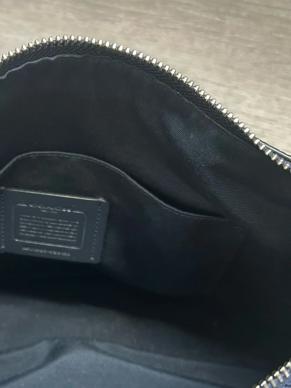 Coach pebbled bag